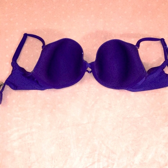 💗 VICTORIA SECRET FASHION SHOW CUSTOM BLING LINGERIE OUTFIT SET BRA GARTER 34DD - Picture 9 of 10